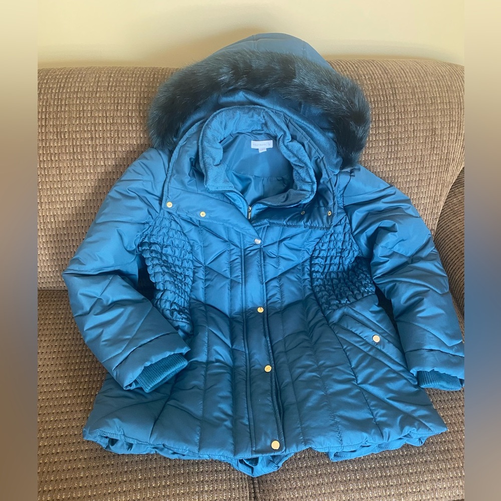 Women’s Teal Winter Coat